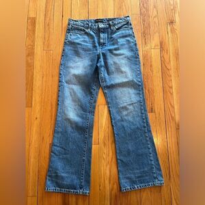 Banana Republic High rise relaxed boot cut jeans‎ women’s size 29 100% cotton